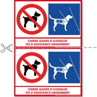 Affiche Interdit Aux Chiens Et Aux Animaux