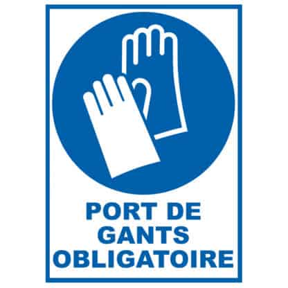 Port de Gants Obligatoire