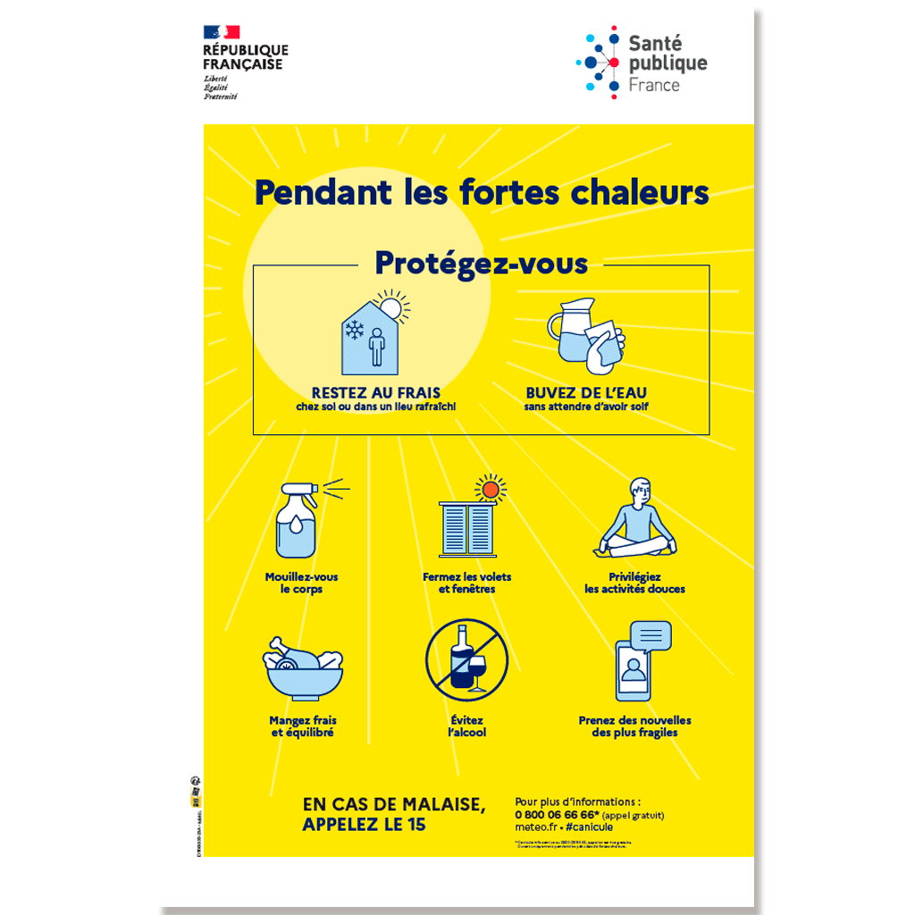 Affiche Canicule PDF Affiche Canicule PDF
